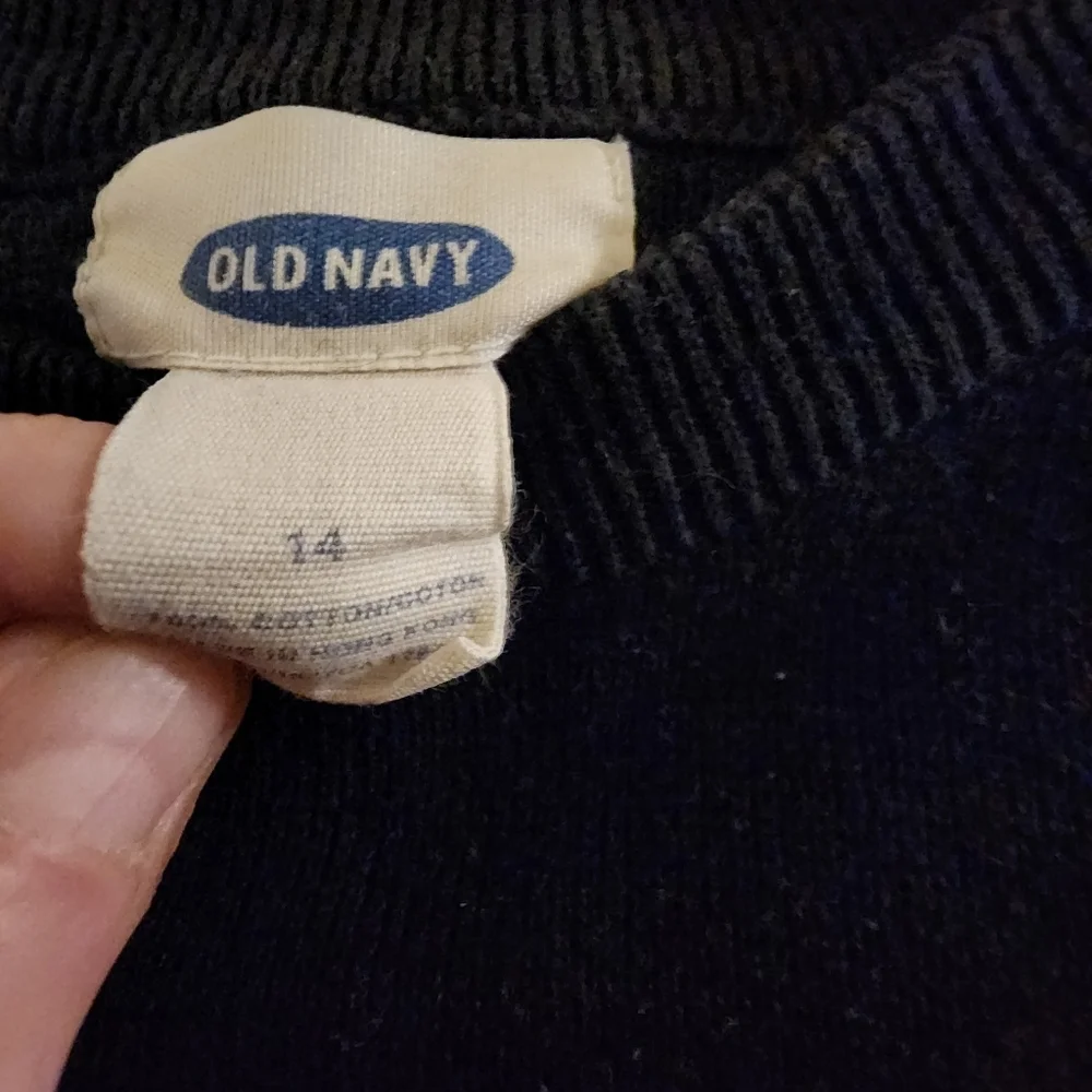 GUC old navy sz 14 100% cotton sweater mid weight